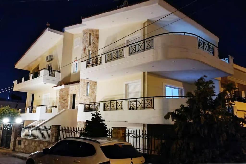 Eva'S Villas 2室温馨庭院拥有私家停车位 Glyka Nera Exteriör bild